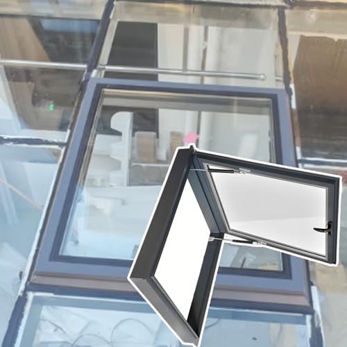 Dachausstiegsfenster Lüftungsdachbeleuchtung Schachtfenster und Dachausstiege Luke Oberlicht, for unterirdische Schachtbeleuchtung Tür(50x75cm/19.7x29.5in) von Lumivex