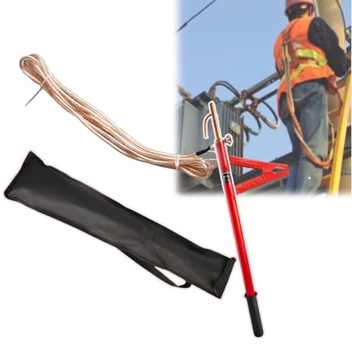 Elektrische Sicherheitsentladungsstäbe, isolierte Entladungsstäbe, for Spannungssicherheitswerkzeuge und Wartung(10kV-1m(39.4in)-(2 SECTIONS)) von Lumivex