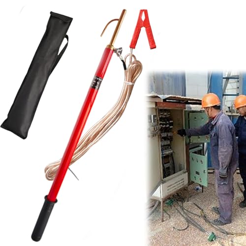 Isolierausrüstung/Elektriker-Bedienstange, isolierte Entladestange, for Werkzeug zur sicheren Spannungsentladung(35kV-1.5m(59in)-(3 SECTIONS)) von Lumivex
