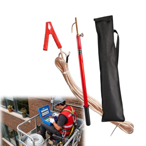 Isolierbetriebsstangen, tragbarer, mit Epoxidharz isolierter Entladestab Kupferdraht und Haken for Spannungsfestigkeitsprüfer(220kV-3m(118in)-(4 SECTIONS)) von Lumivex