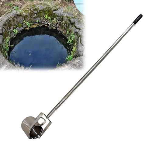 Lumivex Ölsammler Ölprobenbehälter Tragbarer Flüssigkeitsprobennehmer,​​ Einziehbarer Sammelstab​​ 500/1000 ml, für​Flussprobenbecher​​(500ml,1.5m/4.9 ft) von Lumivex