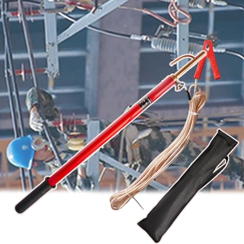 Teleskop-Isolierstab aus Epoxidharz, tragbares elektrisches Sicherheitswerkzeug, for Leitungsmonteure und Ingenieure(35kV-1.5m(59in)-(3 SECTIONS)) von Lumivex