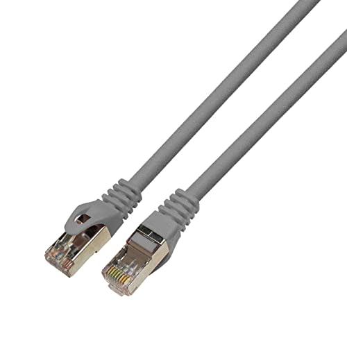 1,5m RJ-45 Netzwerkkabel Patchkabel CAT7 grau S/FTP Ethernet DSL LAN CAT.7 von Lumonic