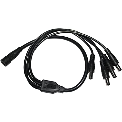 1 zu 4 LED DC Verteiler 40cm DC Buchse -> 4x DC Stecker 5,5/2,1mm Schwarz 1 zu 4 LED DC Verteiler 40cm DC Buchse -> 4x DC Stecker 5,5/2,1mm Schwarz von Lumonic