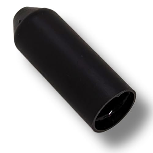 20x Lumonic I Warmschrumpf Endkappe mit Kleber I 14 -> 5mm I schwarz I Verhältnis 3:1 I vernetztes Polyolefin I Schrumpfkappe I für Kabel, Rohre und Seile von Lumonic