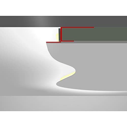 2m LED Trockenbauprofil ADP flex für Rundungen für freie Flächengestaltung für Gipskartonplatten Stahl Zinkblech 2m LED Trockenbauprofil ADP flex für Rundungen für freie Flächengestaltung für Gipskartonplatten Stahl Zinkblech von Lumonic