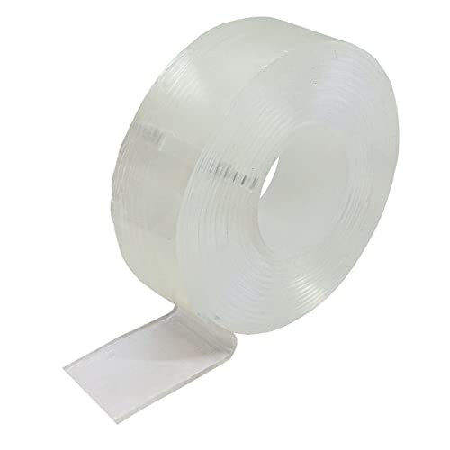 3m Klebeband doppelseitig 30mm Nano Tape Transparent wiederverwendbares spurlos ablösbares Gel Band von Lumonic