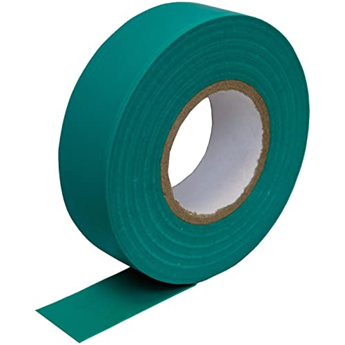 Lumonic 1 Rolle PVC Isolierband 19mm x 20m Klebeband grün Isoband I Geeignet für Elektriker und Bastler I Isolierklebeband in verschiedenen Längen und Farben von Lumonic