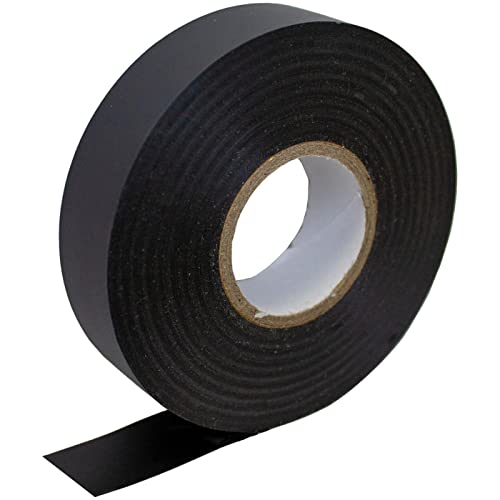 Lumonic 1 Rolle PVC Isolierband 19mm x 33m Klebeband schwarz Isoband I Geeignet für Elektriker und Bastler I Isolierklebeband in verschiedenen Längen und Farben von Lumonic