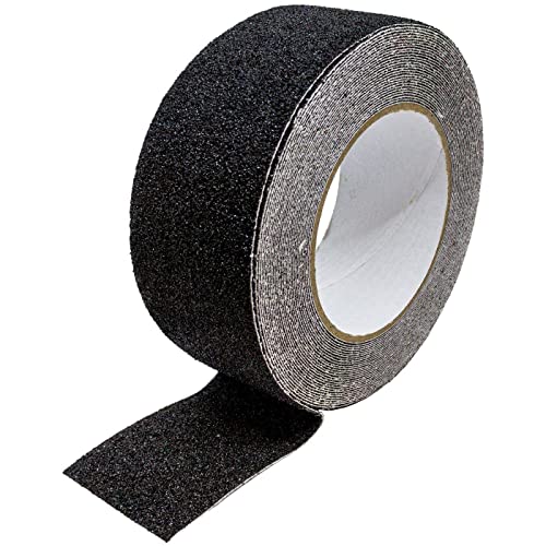 Lumonic 10m Antirutschband Selbstklebend 50mm schwarz Antirtusch Streifen Klebeband 650µm von Lumonic