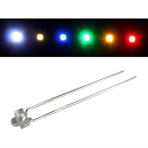 Lumonic 50x Superhelle LEDs vom Typ 1,8mm - High Power LEDs zum selber Löten DIY in Farbe Gelb - Durchmesser: 1,8mm von Lumonic