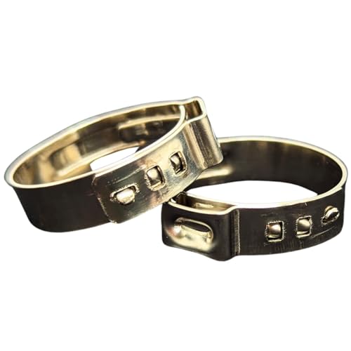 Lumonic I 50x 1-Ohr-Schelle 28,4-31,6mm I V2A Edelstahl I Einohrschelle I Schlauchschelle I für Druckluft, Rohrsysteme, Garten, KFZ von Lumonic