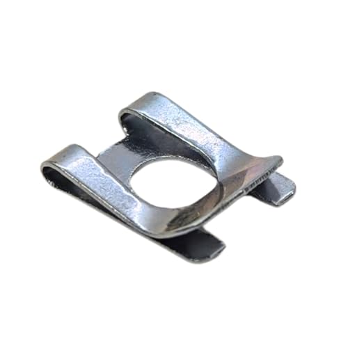 Lumonic I SL-Sicherung I 10 Stück I für Durchmesser 6mm mit 5mm Nut I verzinkter Federstahl I für Wellen und Bolzen I Wellensicherung I einfache, werkzeuglose Montage von Lumonic