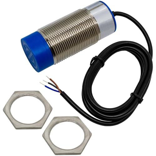 Lumonic Induktiver Näherungsschalter 30mm PNP I Näherungssensor Schließer - IP67 I Annäherungssensor mit Messing vernickelt & 6 bis 36V DC Spannung Lumonic Induktiver Näherungsschalter 30mm PNP I Näherungssensor Schließer - IP67 I Annäherungssensor mit Messing vernickelt & 6 bis 36V DC Spannung von Lumonic