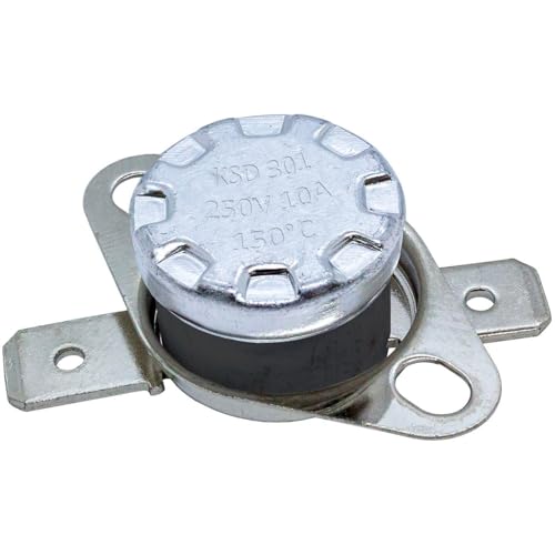 Lumonic Thermoschalter 150°C Schließer 250V 10A Temperaturschalter Thermostat KSD301 Bimetall Thermoschutz von Lumonic