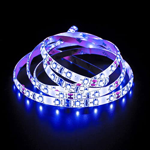 Lumonic LED Strip 5m Blau LED Leiste 24V IP65 300LEDs 60 LED/m SMD2835 I LED Streifen I LED Stripe 500cm, LED Band, LED Lichtband von Lumonic