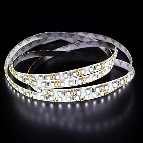 Lumonic LED Strip 5m Neutral-Weiß 4500K LED Leiste 12V IP65 600LEDs 120 LED/m SMD2835 I LED Streifen I LED Stripe 500cm, LED Band, LED Lichtband von Lumonic