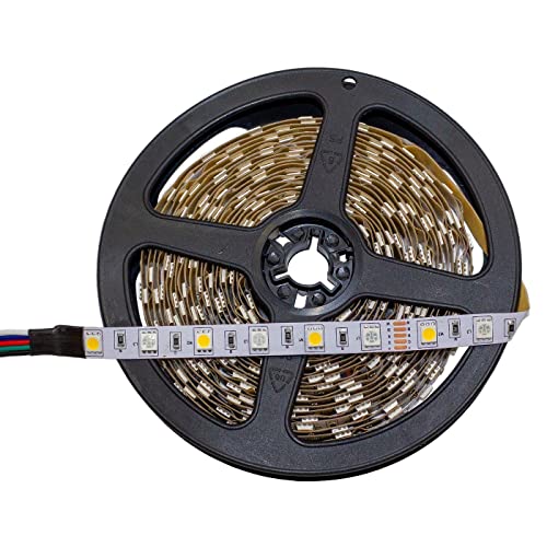 Lumonic LED Strip 5m RGB LED Leiste 12V IP20 300LEDs 60 LED/m SMD5050 I farbwechsel LED Streifen I LED Stripe 500cm, LED Band, LED Lichtband von Lumonic