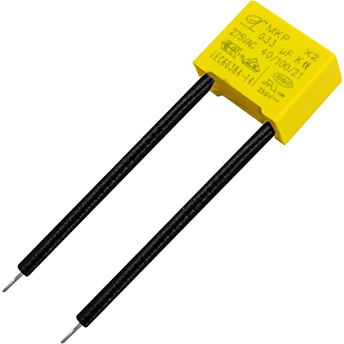 Lumonic MKP Entstörkondensator für LED Lampen 0,33µF | 275V AC Spannung X2 Kondensator gegen Flackern | LED Entstörer Kondensator 330nF von Lumonic