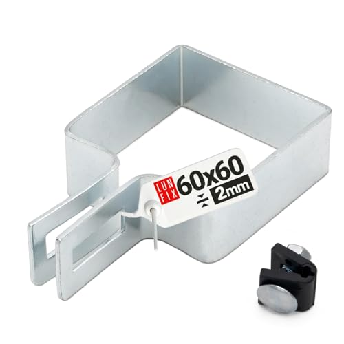 Endschelle Vierkant 60 * 60 Verzinkt Zaunschelle Strebenschelle Gitterstabmatten Zaun Zaunpfosten Rechteckig Endschelle Vierkant 60 * 60 Verzinkt Zaunschelle Strebenschelle Gitterstabmatten Zaun Zaunpfosten Rechteckig von Lun Fix