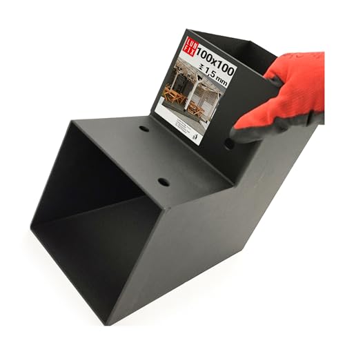 Pfostenverbinder Balkenverbinder Pfostenecke 90° Eckverbinder L 102x206x204x2 Pfostenverbinder Balkenverbinder Pfostenecke 90° Eckverbinder L 102x206x204x2 von Lun Fix