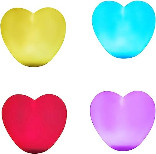 2 Stück LED Herz mit Farbwechsel je 8 cm gross Deko Tisch-Beleuchtung Geschenkidee 2 Stück LED Herz mit Farbwechsel je 8 cm gross Deko Tisch-Beleuchtung Geschenkidee von Luna24 simply great ideas...