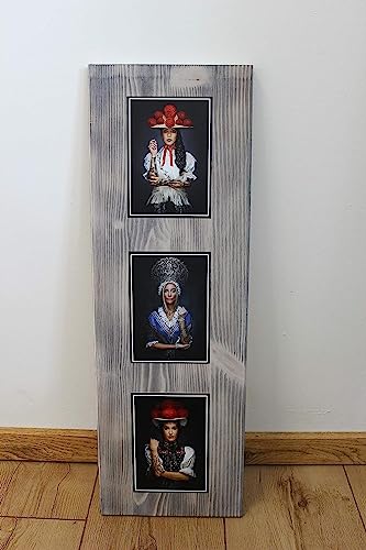 Black Forest Schwarzwaldbilder auf Holz „Britta“ 60 x 20 x 1.5 cm Design trifft Geschichte, eine perfekte Kombination aus modern und rustikal. (Originale von Sebastian Wehrle) von Luna24 simply great ideas...