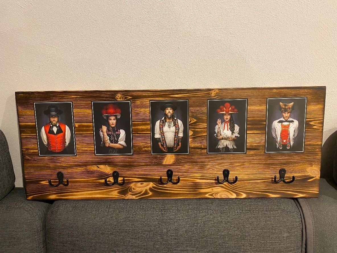 Luna24 simply great ideas... Garderobe Black Forest Garderobe "Niklas",80 x 30 cm Starfotograf S. Wehrle von Luna24 simply great ideas...