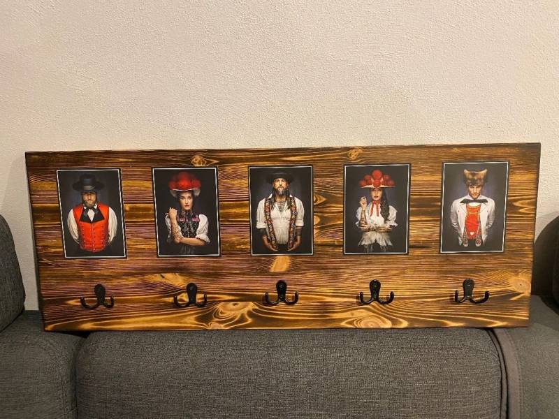 Luna24 simply great ideas... Garderobe Black Forest Garderobe "Niklas",80 x 30 cm Starfotograf S. Wehrle von Luna24 simply great ideas...