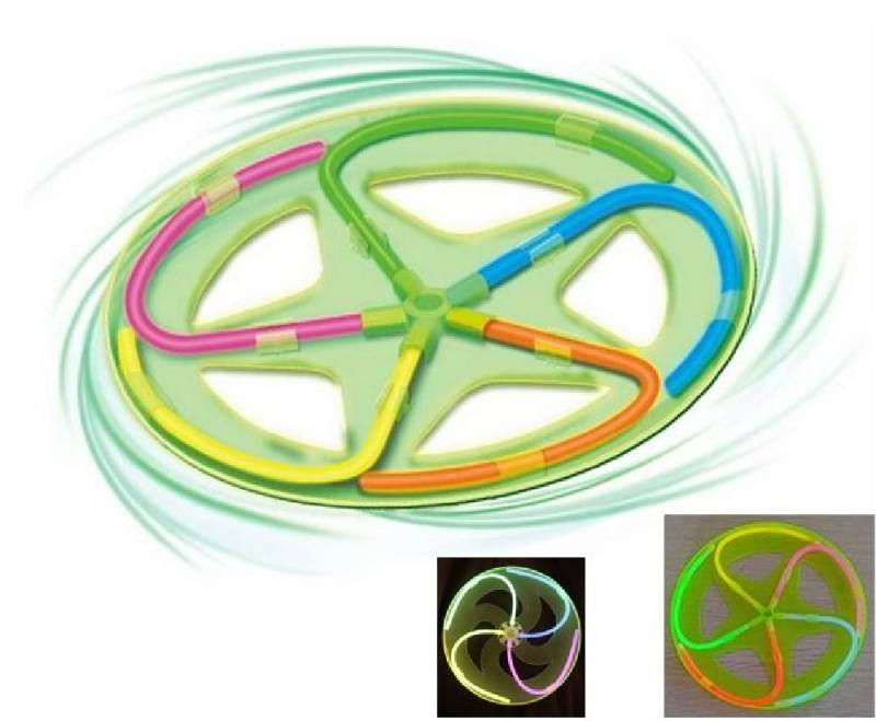 Luna24 simply great ideas... Knicklicht Knicklicht Disc, 6 tlg. Knicklichter inckl. 5 Knicklicht-Stäben Luna24 simply great ideas... Knicklicht Knicklicht Disc, 6 tlg. Knicklichter inckl. 5 Knicklicht-Stäben von Luna24 simply great ideas...