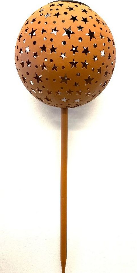 Luna24 simply great ideas... LED Solarleuchte Solar - Metallleuchte Stars, tolle Rostoptik, Ø 18 cm Luna24 simply great ideas... LED Solarleuchte Solar - Metallleuchte Stars, tolle Rostoptik, Ø 18 cm von Luna24 simply great ideas...
