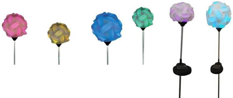 Luna24 simply great ideas... LED Solarleuchte Solar Stableuchte, Solarleuchte, Solarlampe "Leuchtball" 83cm von Luna24 simply great ideas...