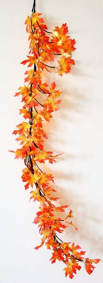 Luna24 simply great ideas... Lichterkette LED Lichterkette Herbst Idylle mit 64 warm weiße LEDs, 64-flammig Luna24 simply great ideas... Lichterkette LED Lichterkette Herbst Idylle mit 64 warm weiße LEDs, 64-flammig von Luna24 simply great ideas...