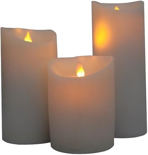 Luna24 simply great ideas... Magische Elektromagnetische Kerze in WEISS, 3er-Set, Grössen, 13,18 und 23 cm, mit beweglichem Docht. Luna24 simply great ideas... Magische Elektromagnetische Kerze in WEISS, 3er-Set, Grössen, 13,18 und 23 cm, mit beweglichem Docht. von Luna24 simply great ideas...