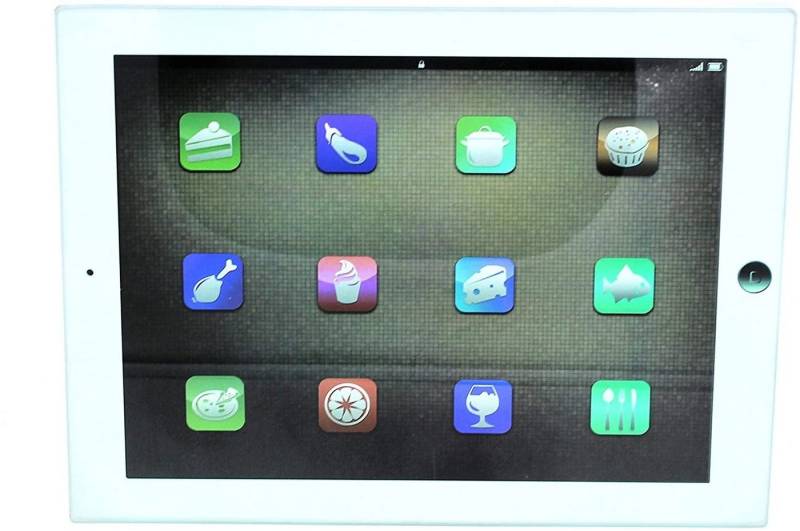 Luna24 simply great ideas... Schneidebrett Schneidebrett aus Glas im I Pad App-Design, Glas von Luna24 simply great ideas...