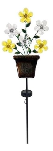 Luna24 simply great ideas... Solarleuchte Blumenstrauß im Metalltopf, 6 LED-beleuchtete Blüten, Gartenstecker Luna24 simply great ideas... Solarleuchte Blumenstrauß im Metalltopf, 6 LED-beleuchtete Blüten, Gartenstecker von Luna24 simply great ideas...