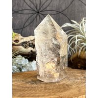 Natürlicher Rauchquarz Turm, Spitze, Wurzel Chakra von LunaKaiCrystals