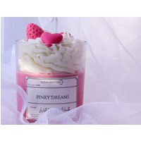 Erdbeer-Vanille-Soja-Wachskerze Dessert-Duftkerze von LunaMarScents