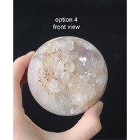 Achat Druzy Kugel, Heilendes Herz Chakra, Rosa Kristall Bedingungslose Liebe Kristall, Selbstfürsorge Beruhigender von LunaSkyCrystals