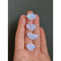 Blauer Mondstein Schmetterling, Blauer Taschenstein, Beruhigender Kristall, Weibliche Energie, Solarplexus-Chakra, Transformationskristall von LunaSkyCrystals