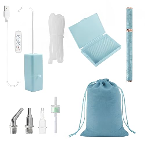 Lunaanda Elektrischer Diamond Paint Stift mit Einstellbarer Saugkraft, Vakuum Diamant Painting Stift Werkzeuge, E-Maler für Diamantmalerei, für DIY-Kunsthandwerk (Blau) von Lunaanda