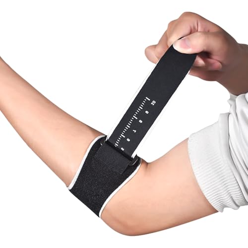 Ellenbogenbandage für Damen und Herren, Tennisarm Bandage mit Kompressionspad für Männer und Frauen Tennisellenbogen, Verstellbare und Rutschfeste Ellenbogenschoner für Tennis, Golf, Padel (Schwarz) Ellenbogenbandage für Damen und Herren, Tennisarm Bandage mit Kompressionspad für Männer und Frauen Tennisellenbogen, Verstellbare und Rutschfeste Ellenbogenschoner für Tennis, Golf, Padel (Schwarz) von Lunaanda