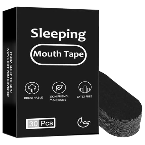 Lunaanda Mouth Tape (30 Stück) - Schnarchstopper Mundpflaster Schlafen - Innovatives Mouth Tape for Sleeping mit Perfekter Klebleistung von Lunaanda