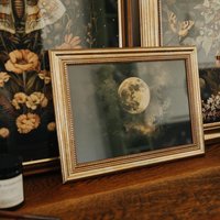 Poster Fledermäuse Und Mond von LunaetNoctua