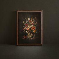 Poster Wildblumenstrauss Poster Wildblumenstrauss von LunaetNoctua
