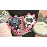 Shaped Throw Pillow Encore Woolies Double Sided Anime Kissen Kissenbezug Kawaii Short Plush Chibi Cute Pillowcase Wuwa Creepy Sheeps von LunamisDream