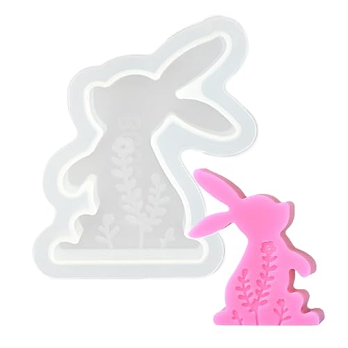Kaninchen-Silikonform für Kerze – Miniatur-Kaninchen-Wachsform | Wiederverwendbares Kerzengießwerkzeug | Künstlerischer Kaninchenkerzenmaker | Silikonform für Kaninchen-Silikonform für Kerze – Miniatur-Kaninchen-Wachsform | Wiederverwendbares Kerzengießwerkzeug | Künstlerischer Kaninchenkerzenmaker | Silikonform für von Lunaobrik