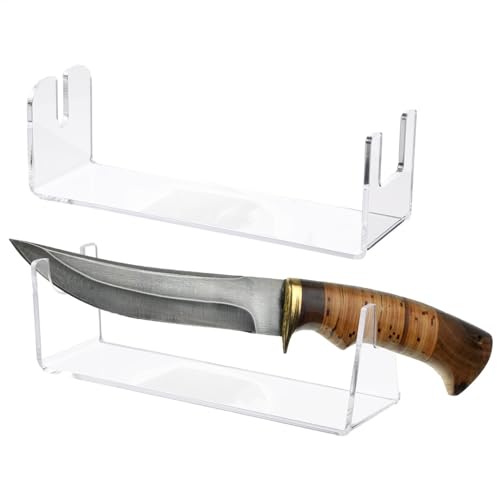 Lunaobrik Cutter Acrilic Stand, Rack für den Schreibtisch Display | SCAPRAGGIO CUTTER Display Clear Desktop Rack | Wohnzimmer der Ausstellungskollektion für die Sammlung von Figurenfigur von Lunaobrik
