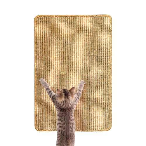 Lunaobrik Kratzmatte, Katzenkarton, robuste Katzenkratzmatte, Ridard Washable Washable Multi-Funktional Scratch Pad für Sofa Außen Innen Eckboden Horizontal von Lunaobrik
