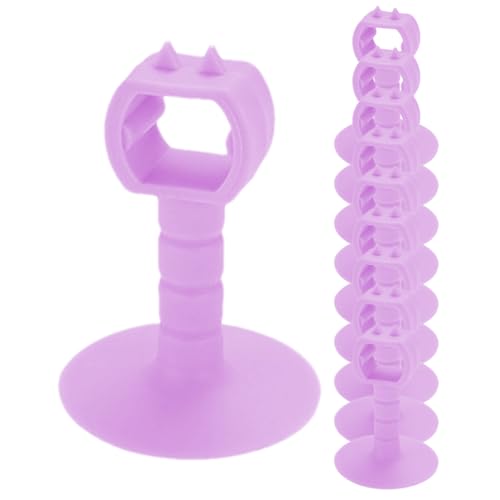 Lunaobrik Türstopper, Wandschutz, Türgriffstopper, 10 Stück Silikon-Türstopper, leise, starke selbstklebende Halterung, Wandschutz und Geräuschreduzierung Lunaobrik Türstopper, Wandschutz, Türgriffstopper, 10 Stück Silikon-Türstopper, leise, starke selbstklebende Halterung, Wandschutz und Geräuschreduzierung von Lunaobrik